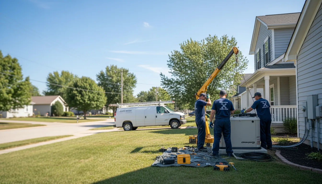 Generator Installation in Du Quoin, IL near me